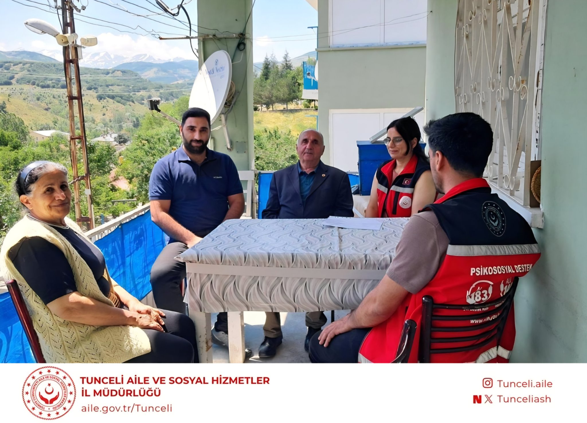 15 Temmuz Demokrasi ve Milli Birlik Günü Kapsamında Hane Ziyaretleri Gerçekleştirildi