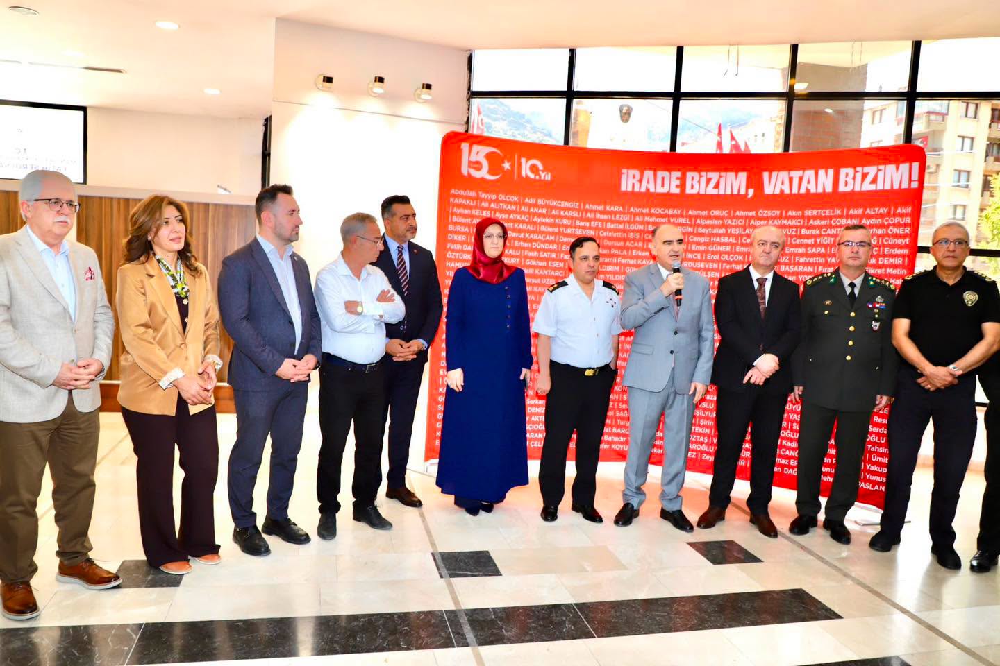 İl Müdürümüz 15 Temmuz Yaşayan Hafıza Merkezi Açılışına Katıldı