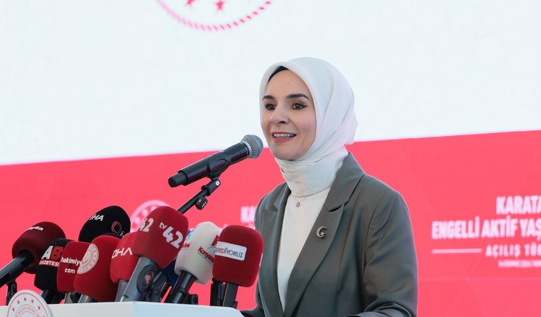 Aile ve Sosyal Hizmetler Bakanımız Göktaş, Konya'da engelli aktif yaşam merkezi açılışında konuştu