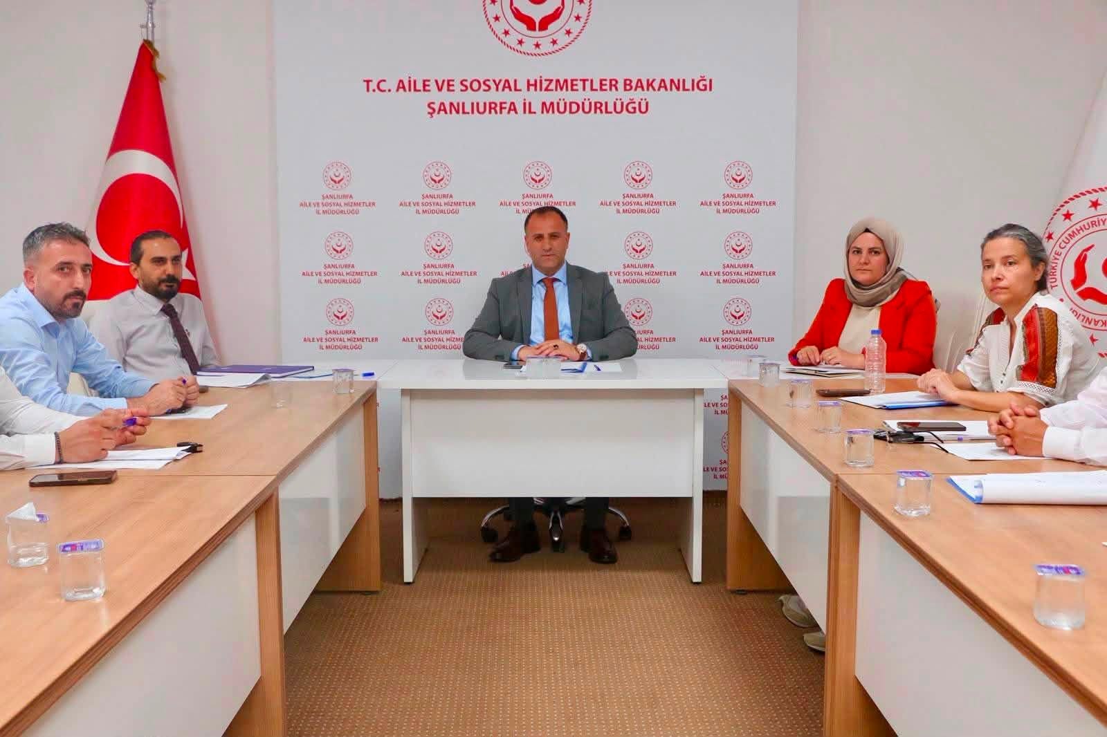Sosyal Risk Haritası Değerlendirme Toplantısını Gerçekleştirdik.