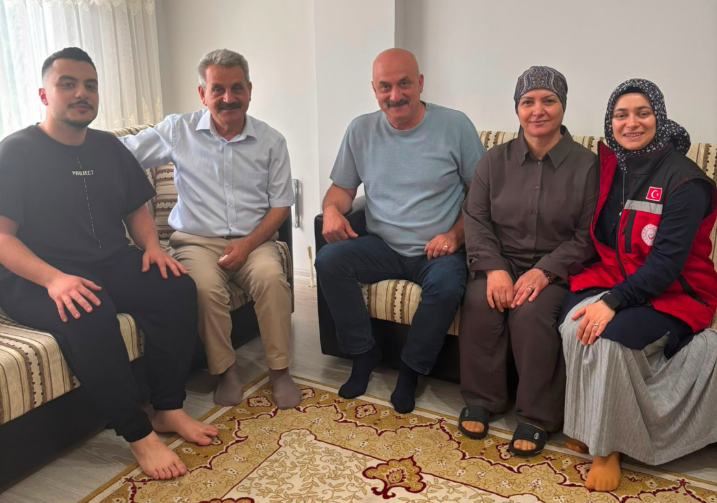 Gazilerimiz Erdal Kumaş Ve İbrahim Aydın Hanelerinde Ziyaret Edildi.