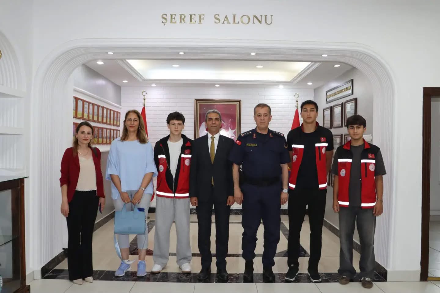 İl Çocuk Hakları Komitesi'nden Jandarma Teşkilatına Kuruluş Yıl Dönümü Ziyareti