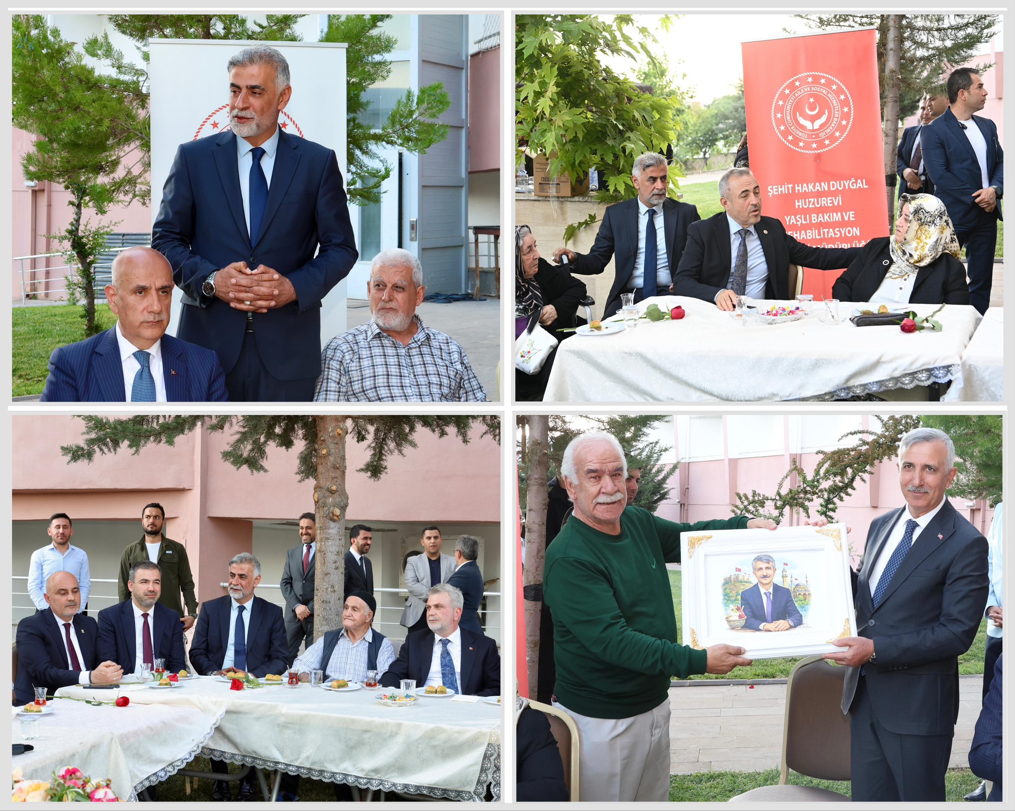 İl Protokolünden Huzurevi Sakinlerimize Bayram Ziyareti
