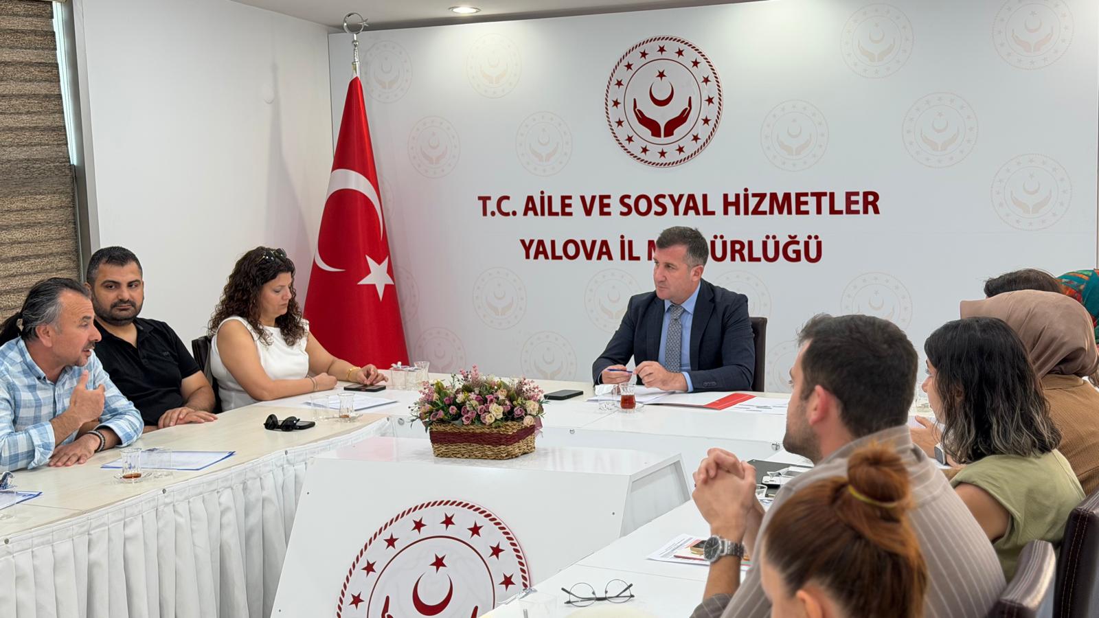İl Müdürümüz Arif Laçin Başkanlığında Çocuk Hizmetleri Komisyon Toplantısı Gerçekleştirildi