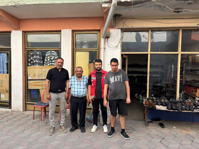 Kıbrıs Gazimiz Atalay Taşkınöz, Yerköy Sosyal Hizmet Merkezi Müdürlüğümüzce ziyaret edildi. 