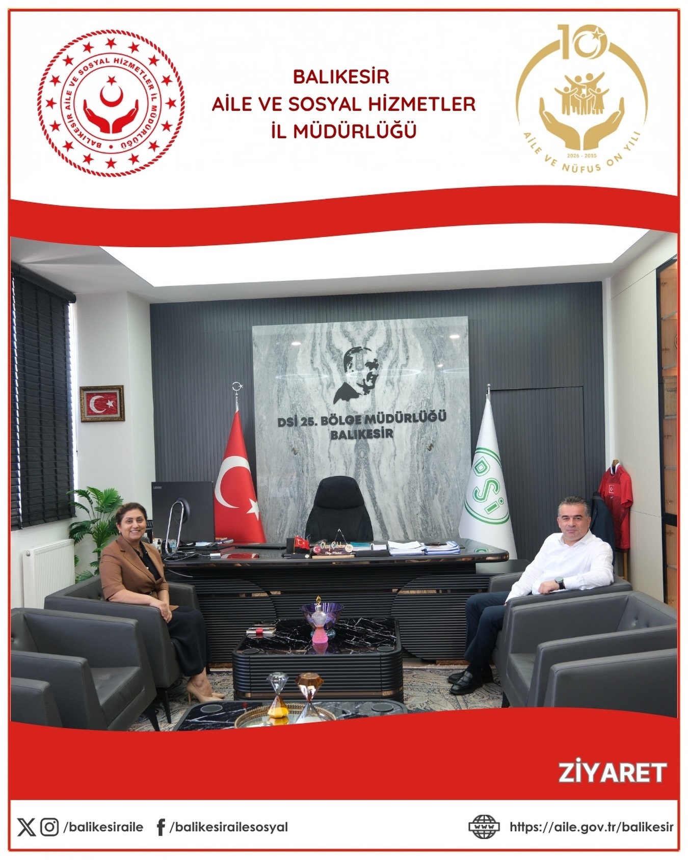 Kurumlar Arası İş Birliği Kapsamında Ziyaret
