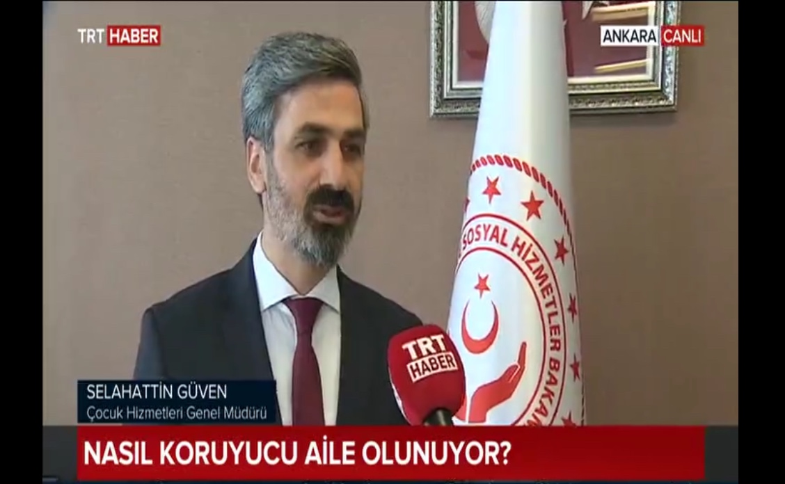 Genel Müdürümüz TRT’de Koruyucu Aile Hizmetini Anlattı