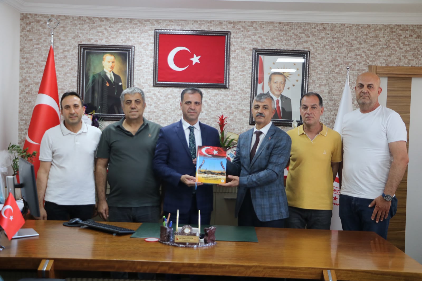 Anadolu Ölümsüz Kahramanlar Konfederasyonundan İl Müdürümüze Ziyaret