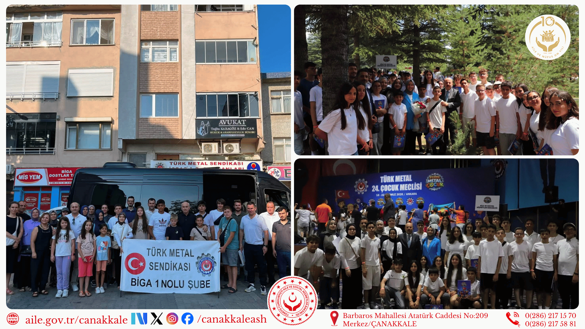 Şehit Çocuklarımız Ankara Kamp Programına Katıldı