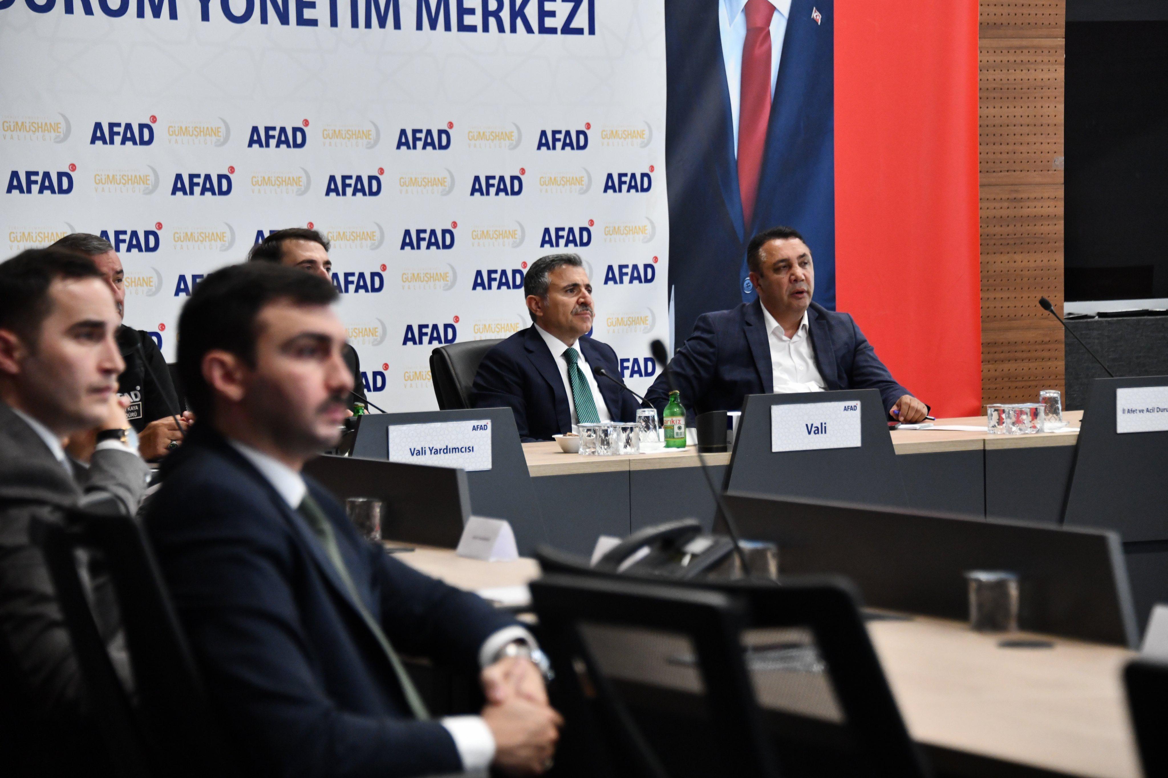 İl Afet Risk Azaltma Planı Toplantısı Gerçekleştirildi
