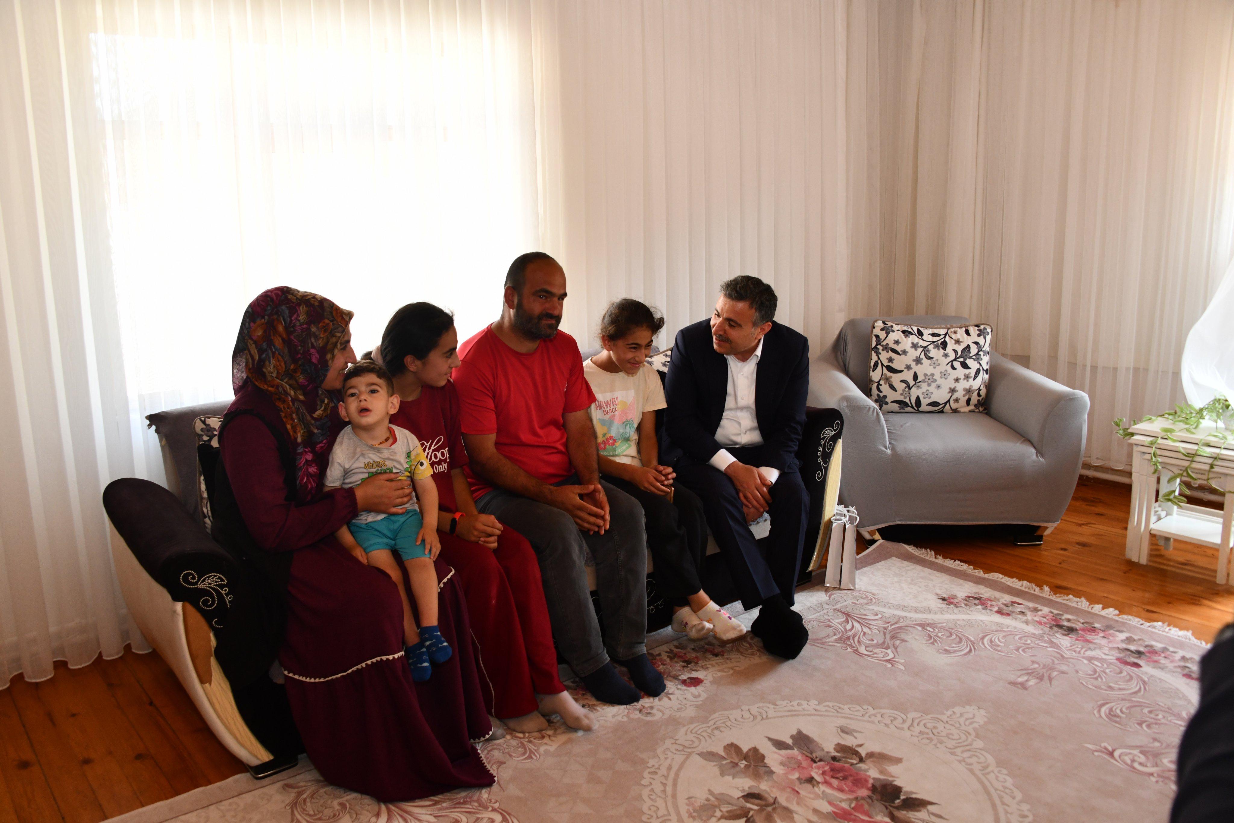 Valimiz Sayın Cevdet Atay’dan Ailelerimize Ziyaret