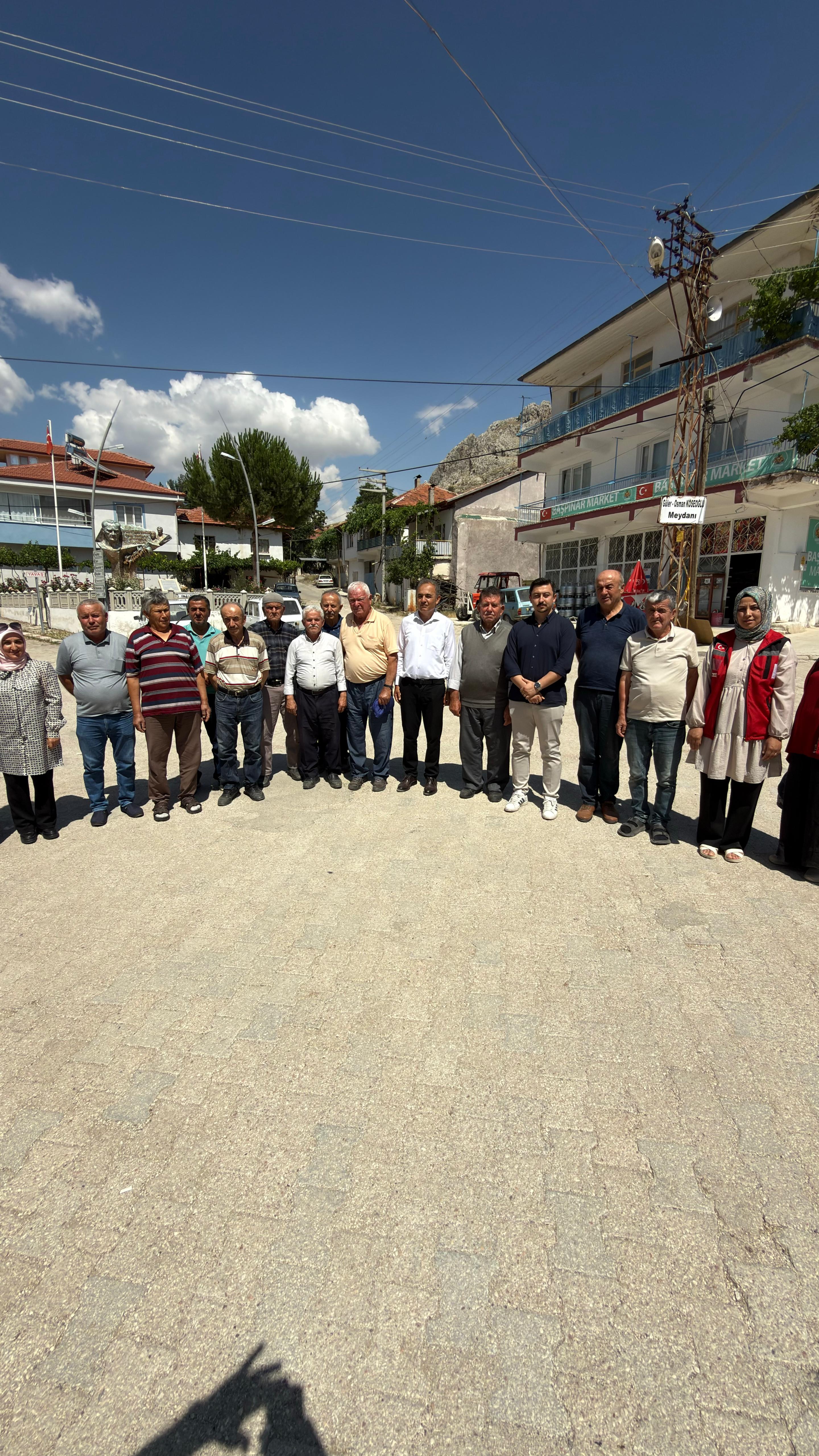  Başpınar Köyü’nde Vatandaşlarımızla Buluşuldu