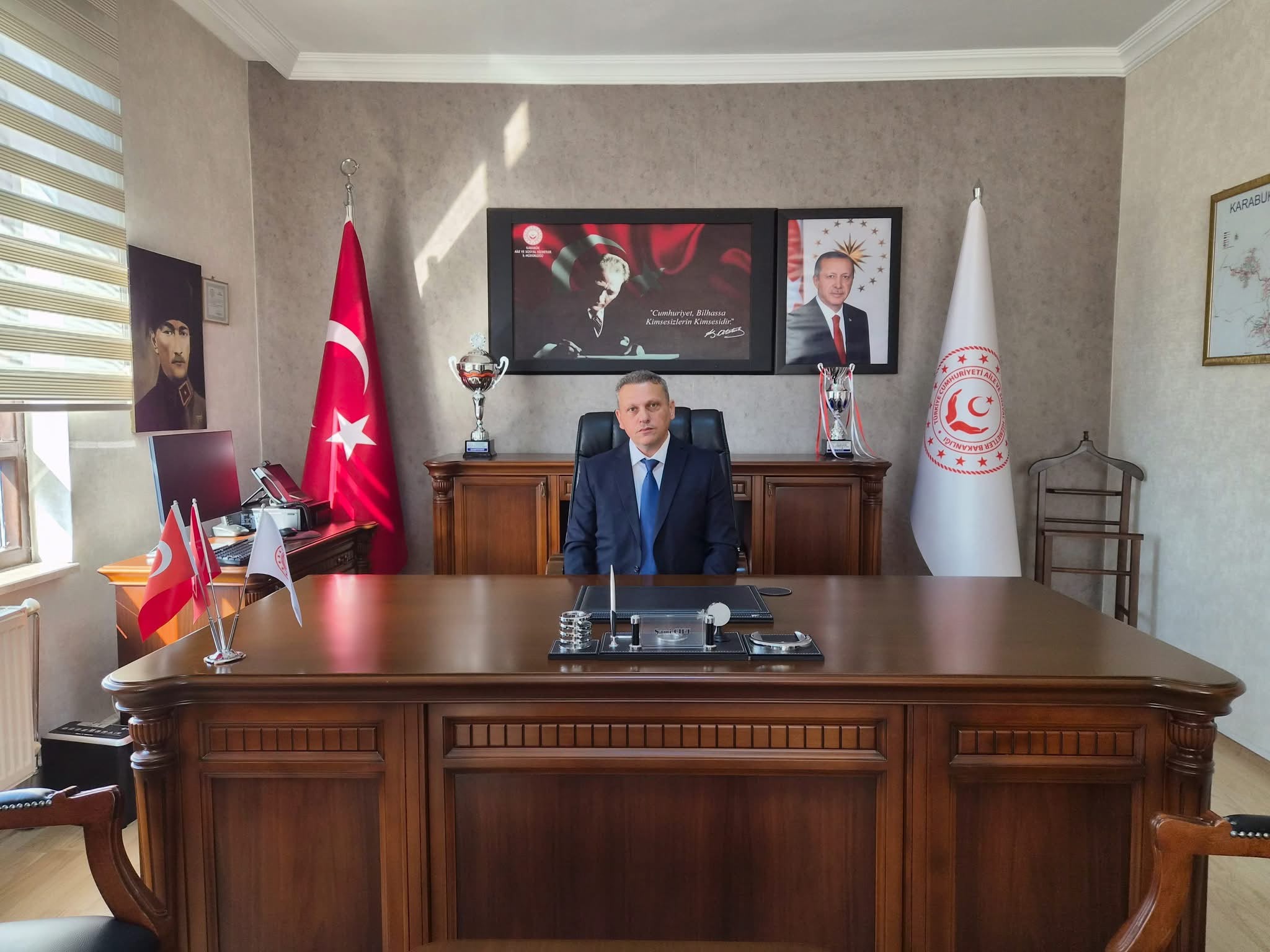 Karabük Aile ve Sosyal Hizmetler İl Müdürü Sami ÇİFTİN Göreve Başlama Mesajı