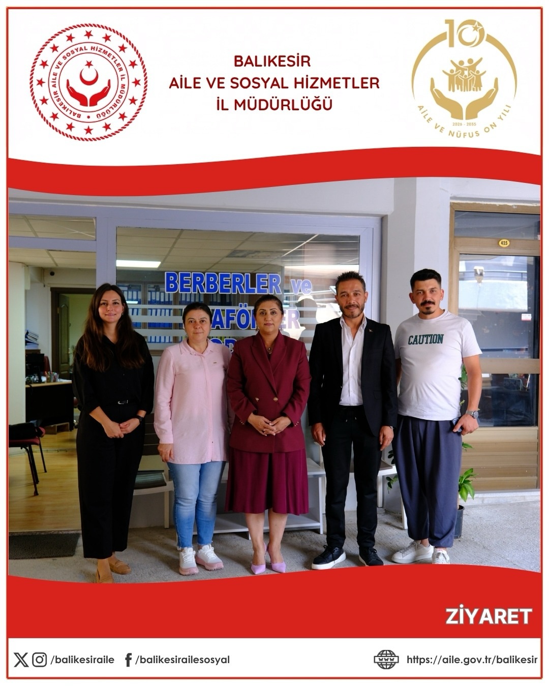 Berberler ve Kuaförler Odası ile İş Birliği Görüşmesi