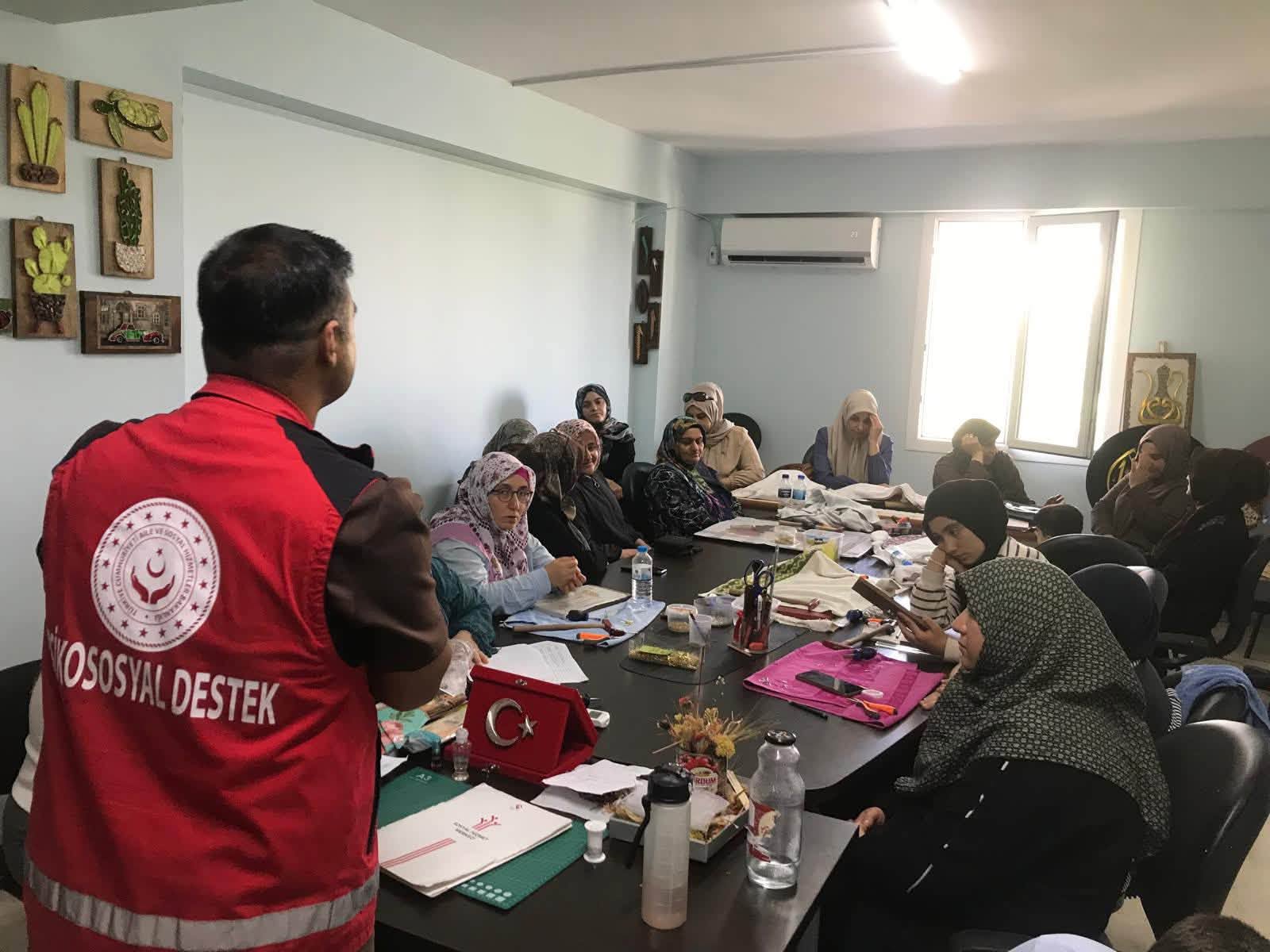 Karaköprü SHM'den ADEM Kursiyerlerine Evlilik Öncesi Eğitim