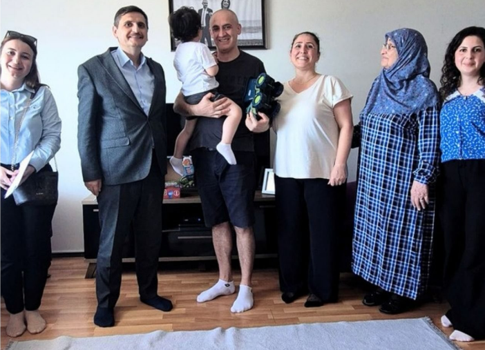 Koruyucu Ailemize Ziyaret Gerçekleştirildi.