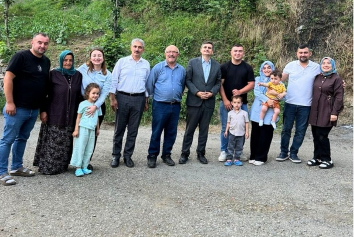 Gazimiz İlhan Akçay Hanelerinde Ziyaret Edildi.