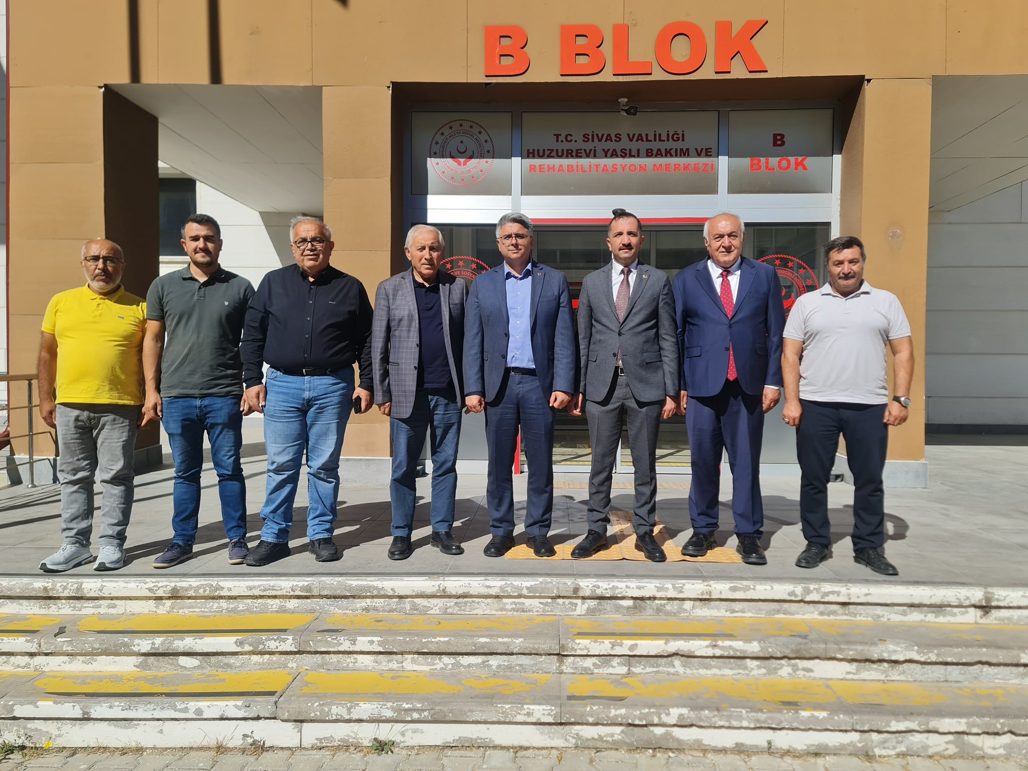 Sivas Huzurevi Yaşlı Bakım ve Rehabilitasyon Merkezi’nde Ziyaret ve Hizmet Değerlendirmesi Gerçekleştirildi