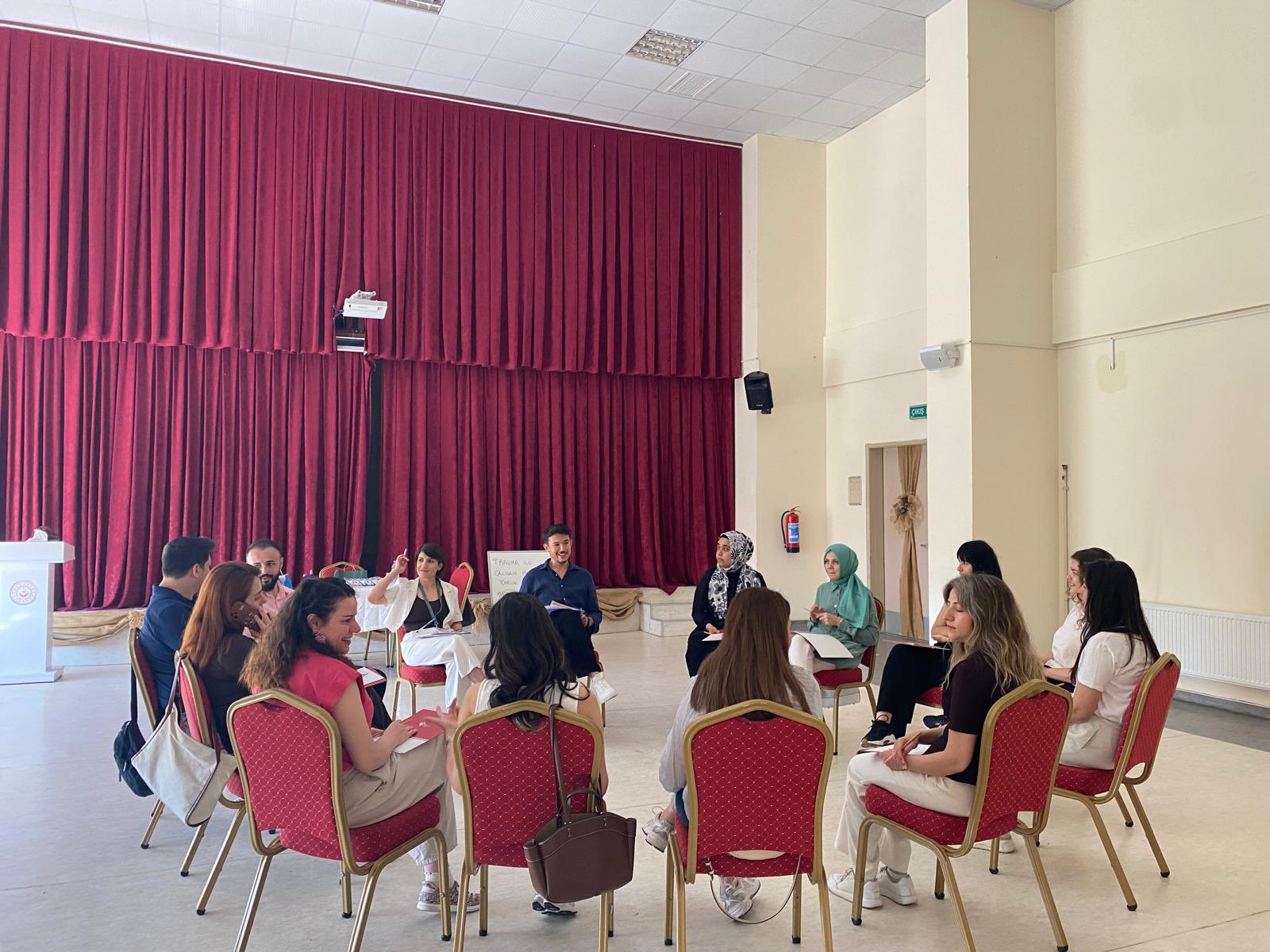 Travma ile Çalışan Personellere Yönelik Mesleki Dayanıklılık Atölyesi Gerçekleştirildi