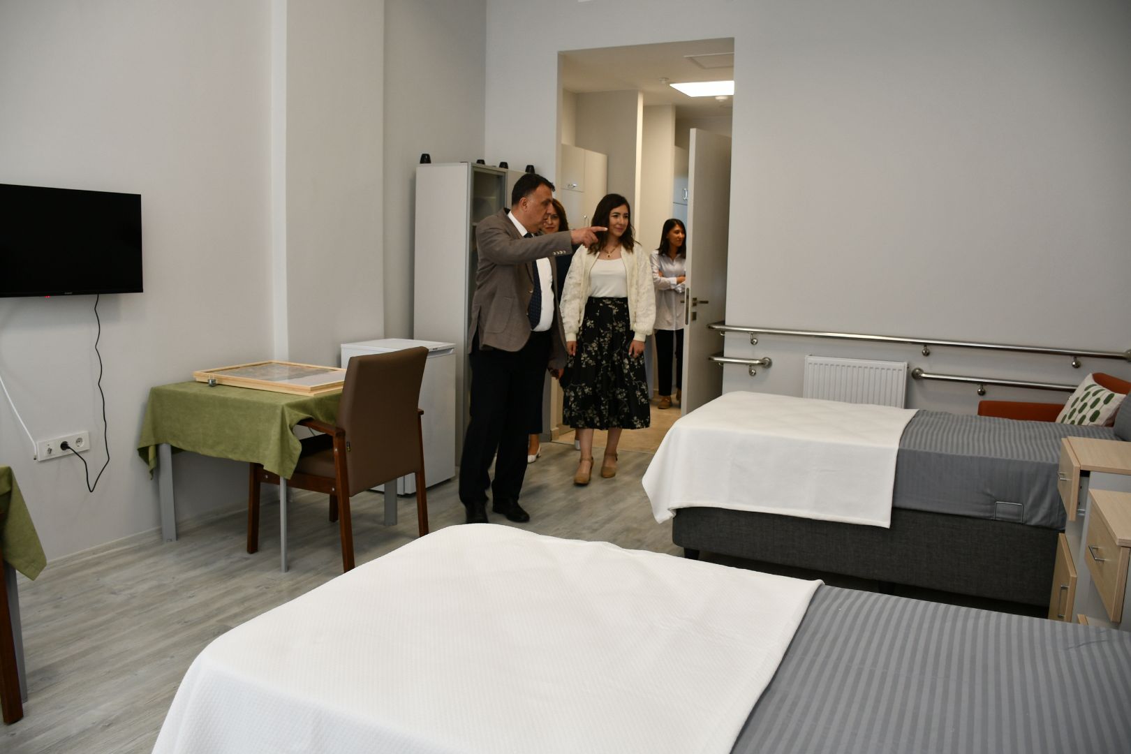 Vali Yardımcımız Sayın Oktay ERDOĞAN, geçici kabulü yapılan Huzurevi Yaşlı Bakım ve Rehabilitasyon Merkezimizi ziyaret ederek incelemelerde bulundu.