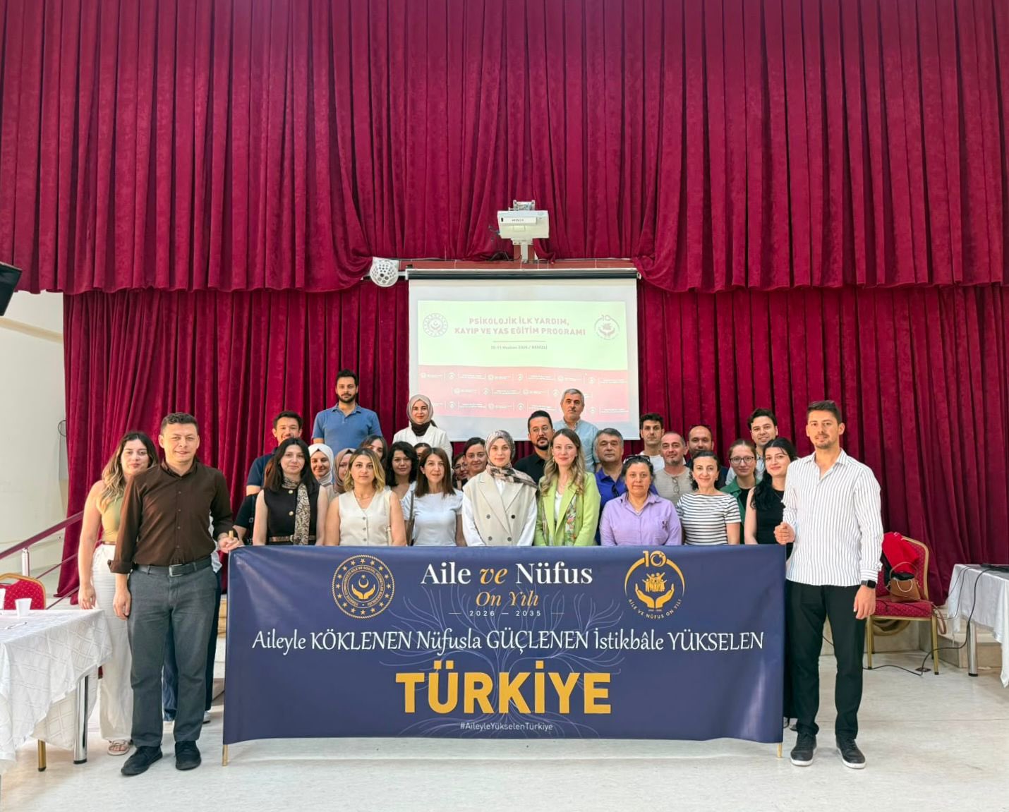 Mesleki Personelimize Yönelik “Psikolojik İlk Yardım, Kayıp ve Yas Eğitimi” Gerçekleştirildi