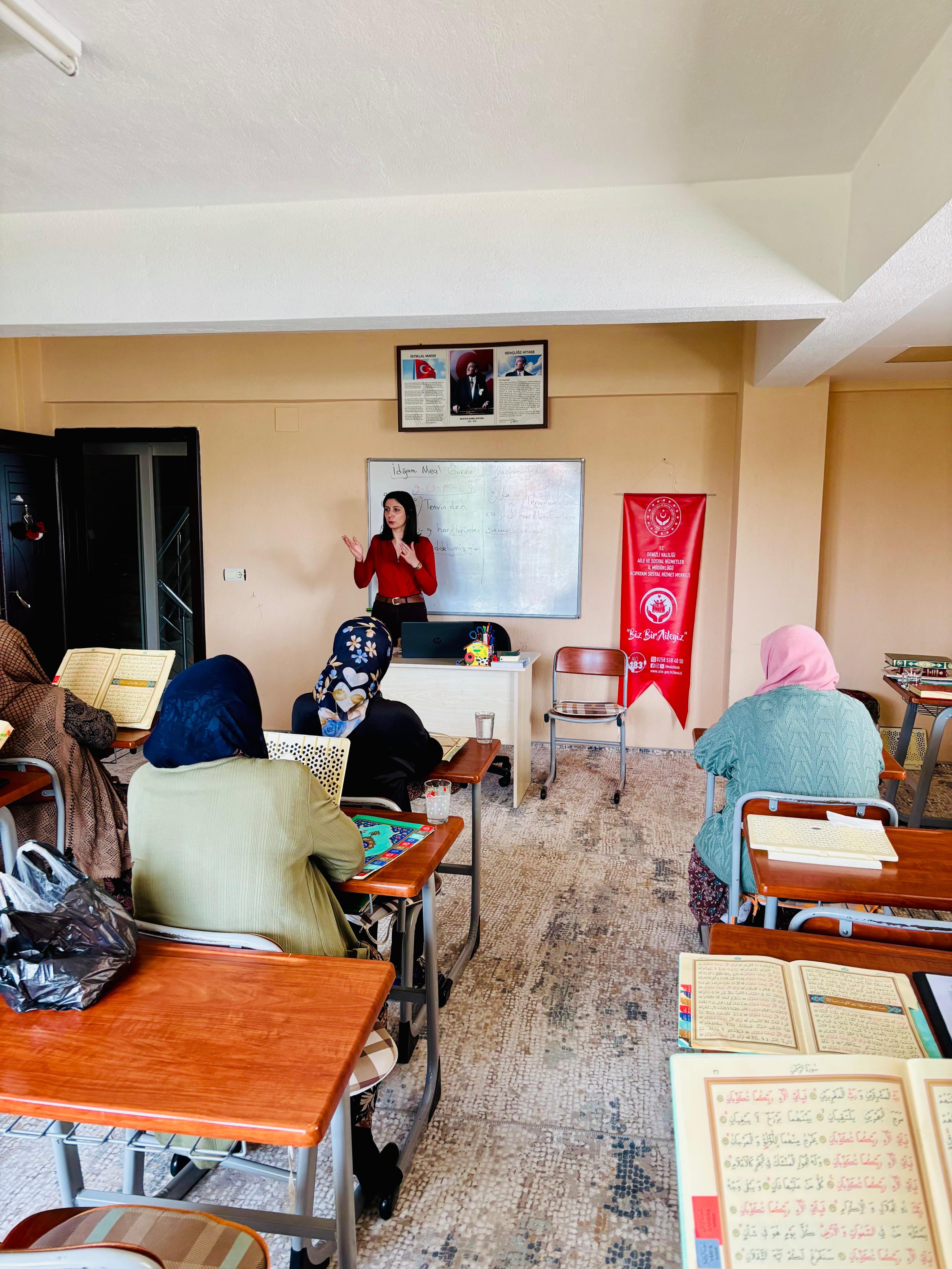 Kur’an Kursu Kursiyerlerine Yönelik Kadına Yönelik Şiddetle Mücadele Eğitimi Düzenlendi