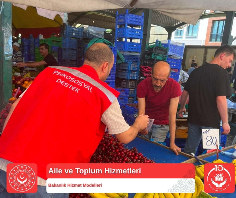 Bigadiç’te Sosyal Hizmet Modellerimize Yönelik Bilgilendirme Çalışması