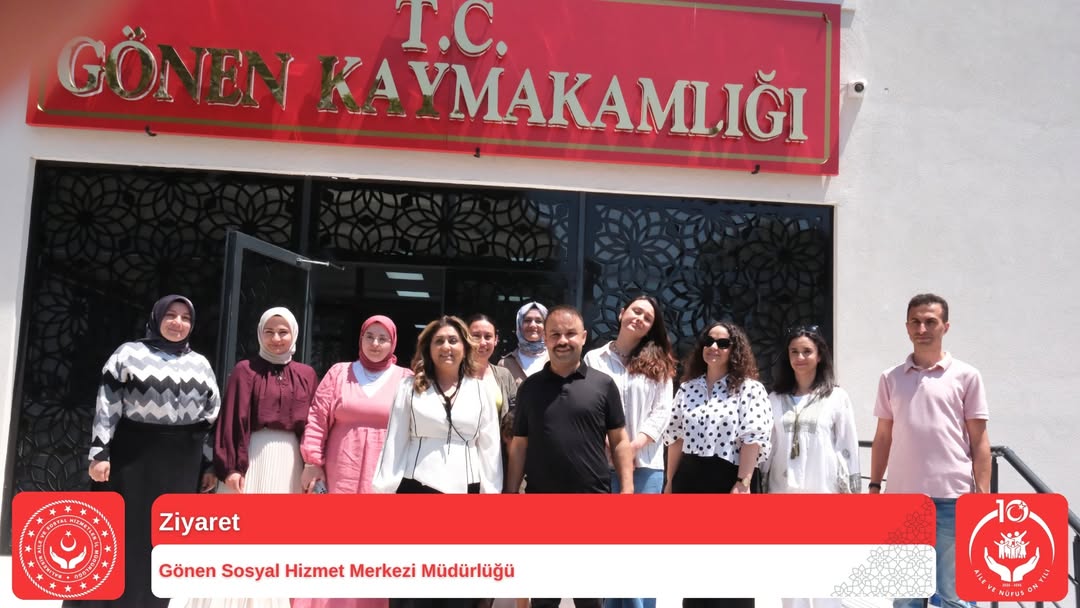 İl Müdürümüzden Gönen Sosyal Hizmet Merkezi Müdürlüğümüze Ziyaret