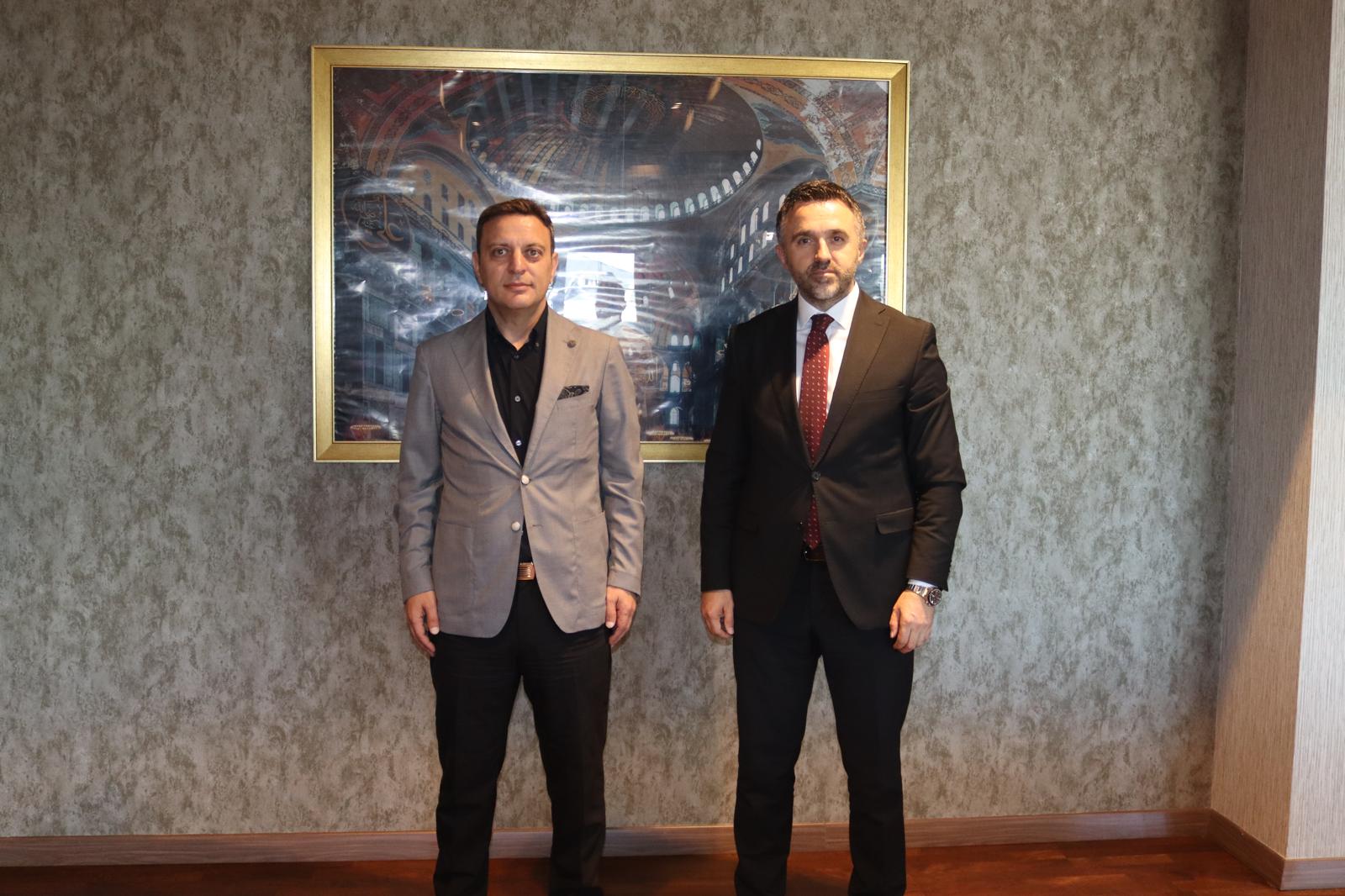 İl Müdürümüz Sn. Ömer Turan, Göreve Başlayan Çekmeköy Kaymakamı Sn. Ömer Bilgin’e Hayırlı Olsun Ziyaretinde Bulundu