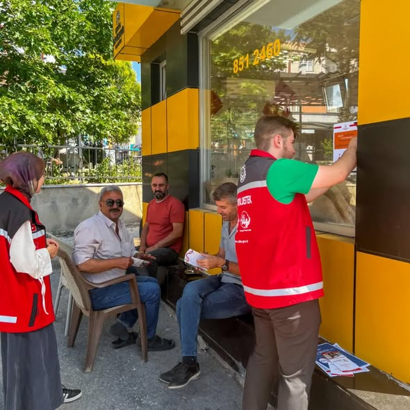 6284 sayılı Ailenin Korunması ve Kadına Karşı Şiddetin Önlenmesine Dair Kanun Çerçevesinde İlçemiz Genelinde Afiş Çalışması Gerçekleştirildi
