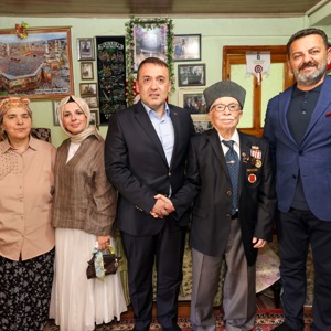 KIBRIS GAZİMİZ FAHRİ KARATAY’A ZİYARET - fotoğraf 5