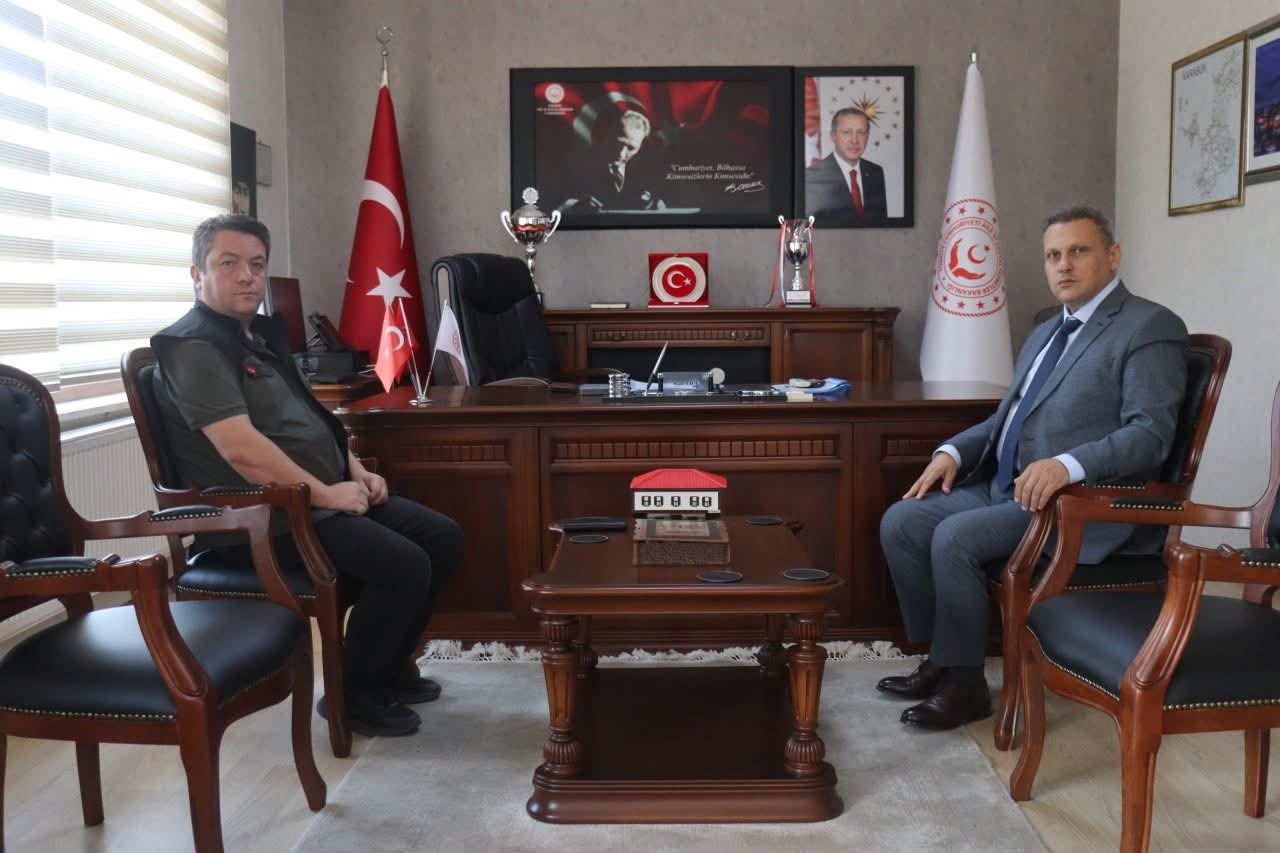 Karabük Orman İşletme Müdürü Cemal Bozkurttan İl Müdürümüz Sami Çifte Ziyaret