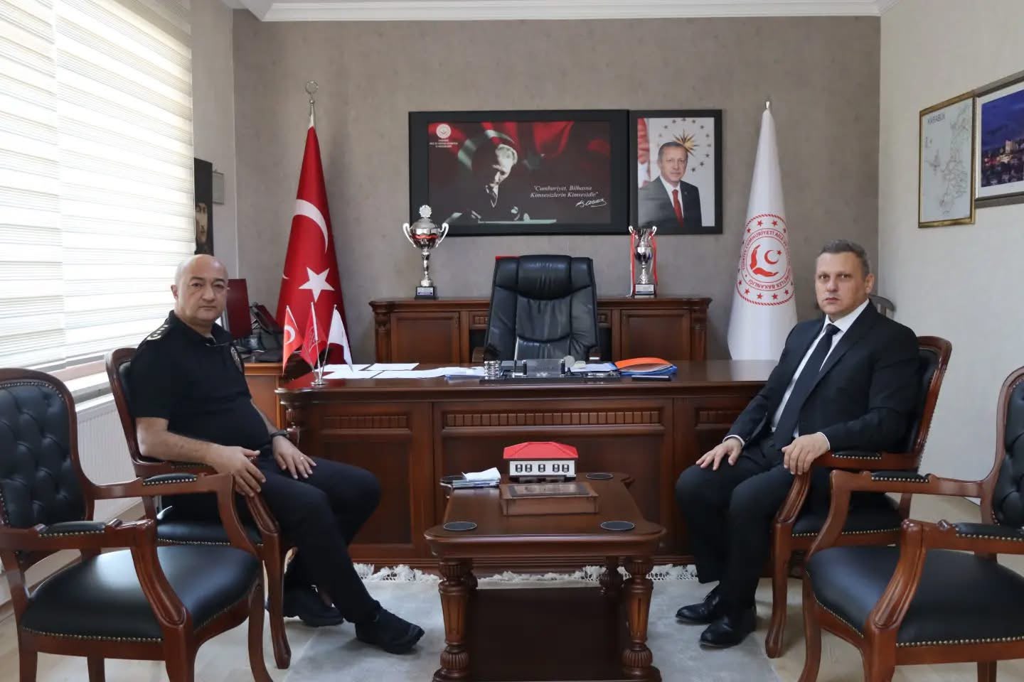 İl Emniyet Müdürü Ahmet Canverden Hayırlı Olsun Ziyareti