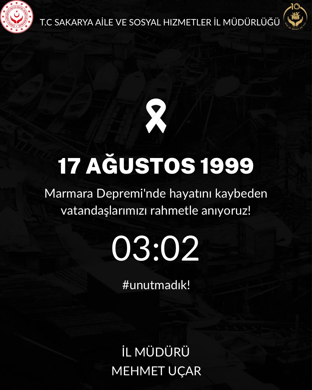 17 Ağustos Marmara Depremi