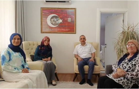 İl Müdürümüz Şehit Ailesini Ziyaret Etti