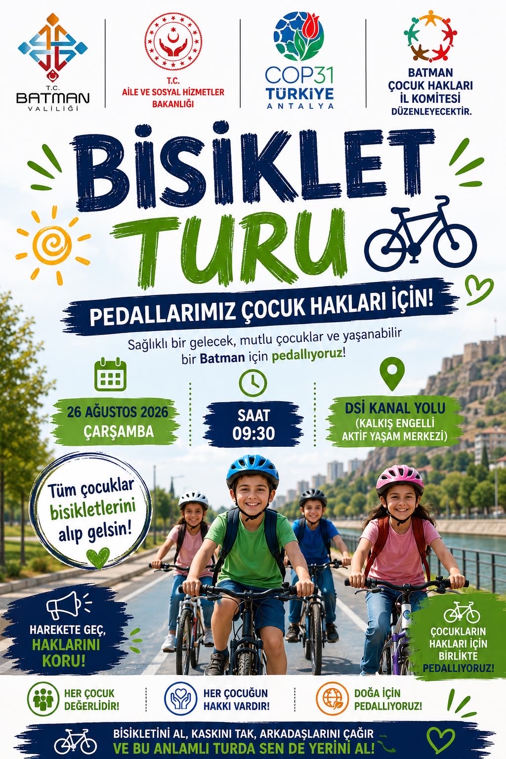 Pedallarını Çevir, Bu Anlamlı Tura Sen de Katıl!