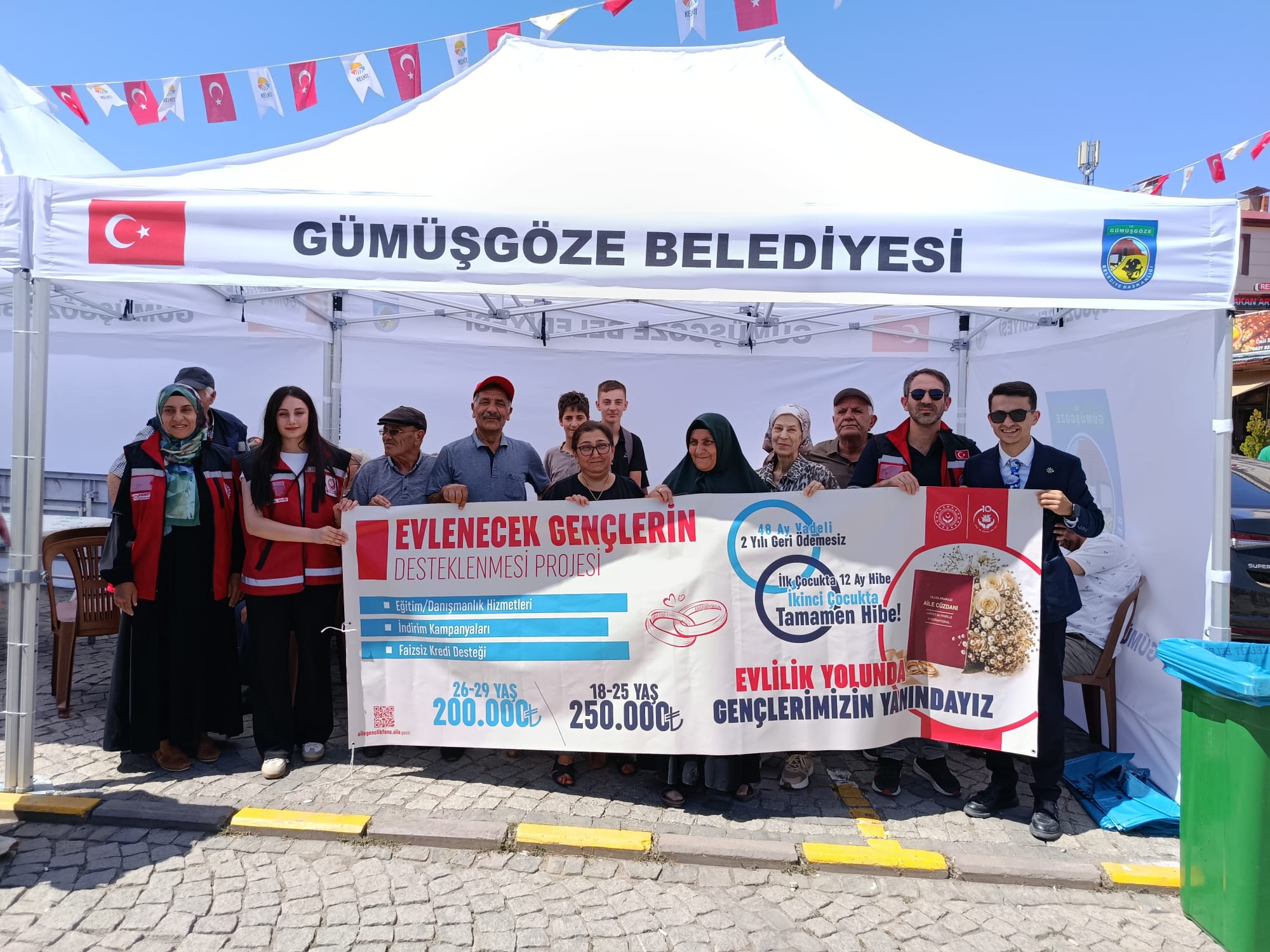 Kelkit’te Kuru Fasulye Etkinliğinde Evlenecek Gençlere Yönelik Proje Tanıtıldı