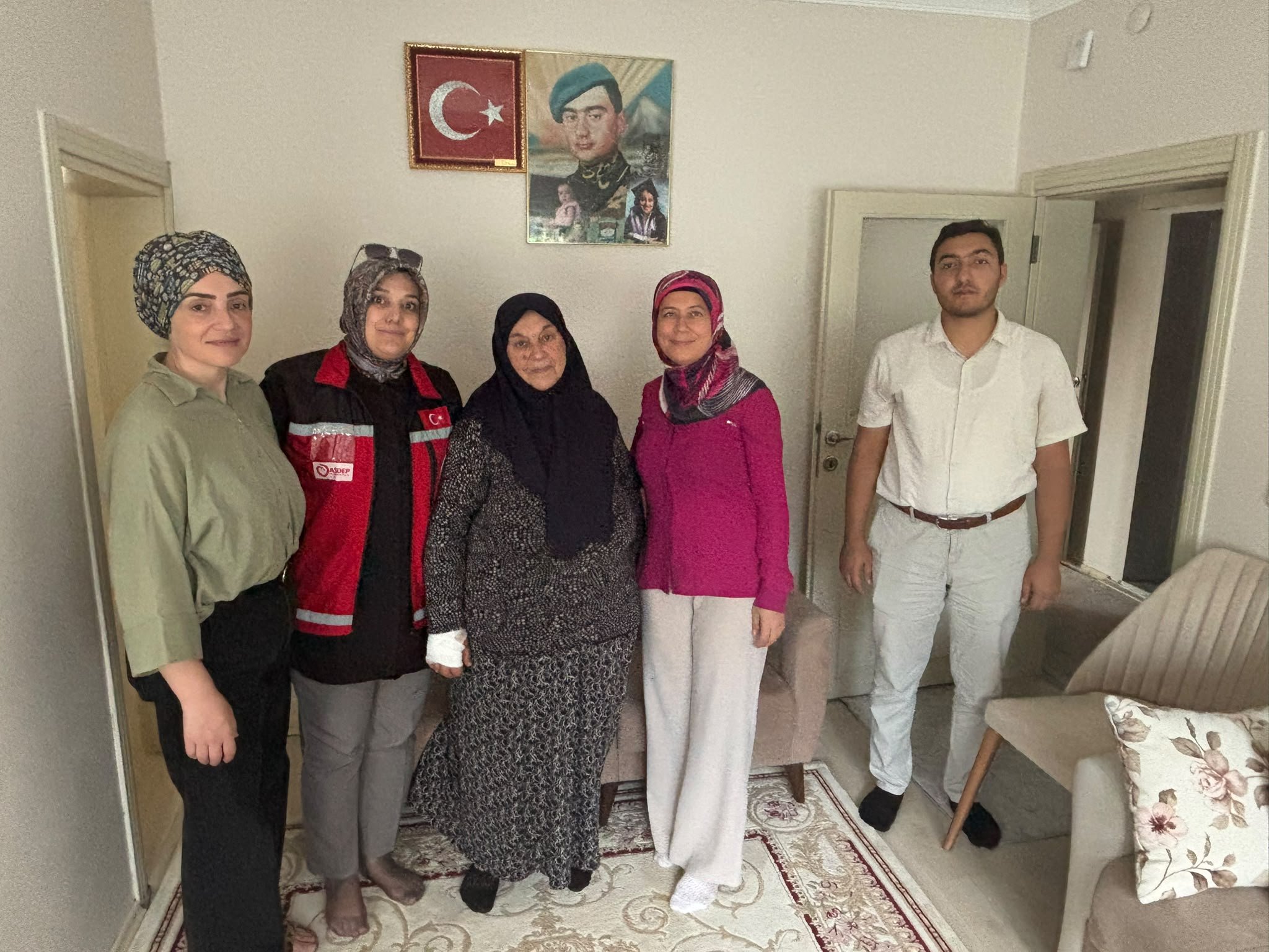 Şehidimiz Cemil Demirayaklı’nın Ailesine Ziyaret