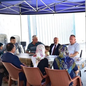 Kore Gazimiz Mehmet Çetinkaya’nın Ailesine Taziye Ziyareti - fotoğraf 4