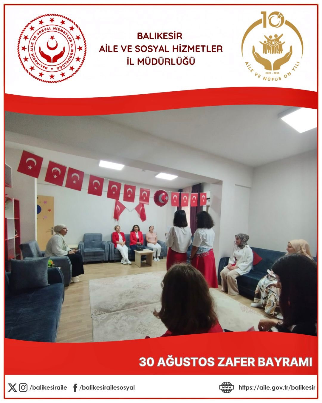 30 Ağustos Zafer Bayramı Coşkusu Çocuklarımızla Yaşandı!