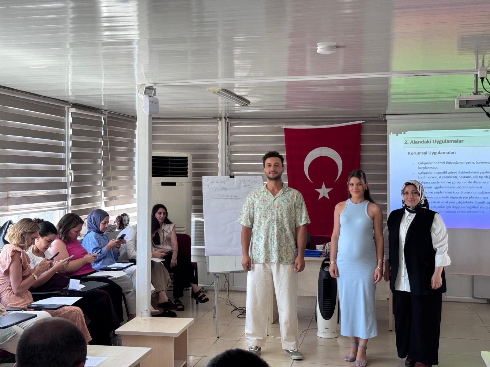 Afet ve Acil Durumlarda Çalışana Destek ve Ruhsal Travma Eğitimi