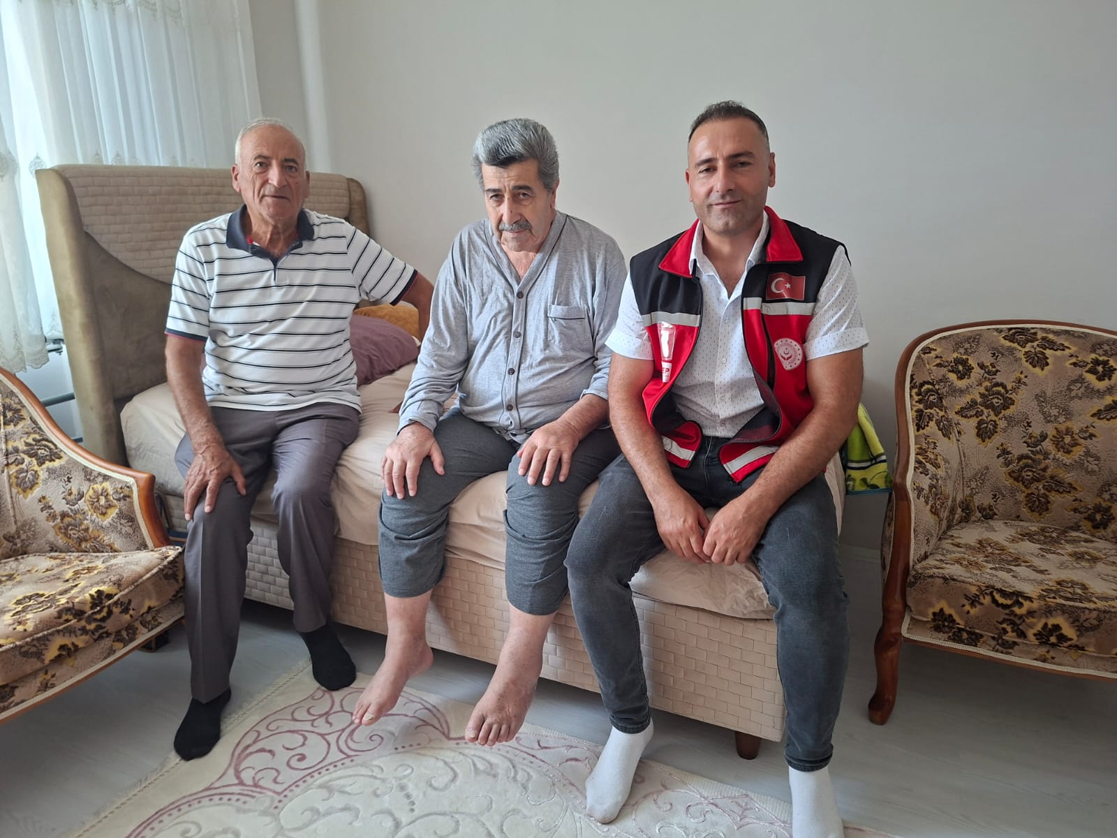 Gazimize Geçmiş Olsun Ziyareti