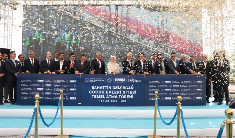 Muş’ta Bahattin Demircan Çocuk Evleri Sitesi’nin Temeli Atıldı.