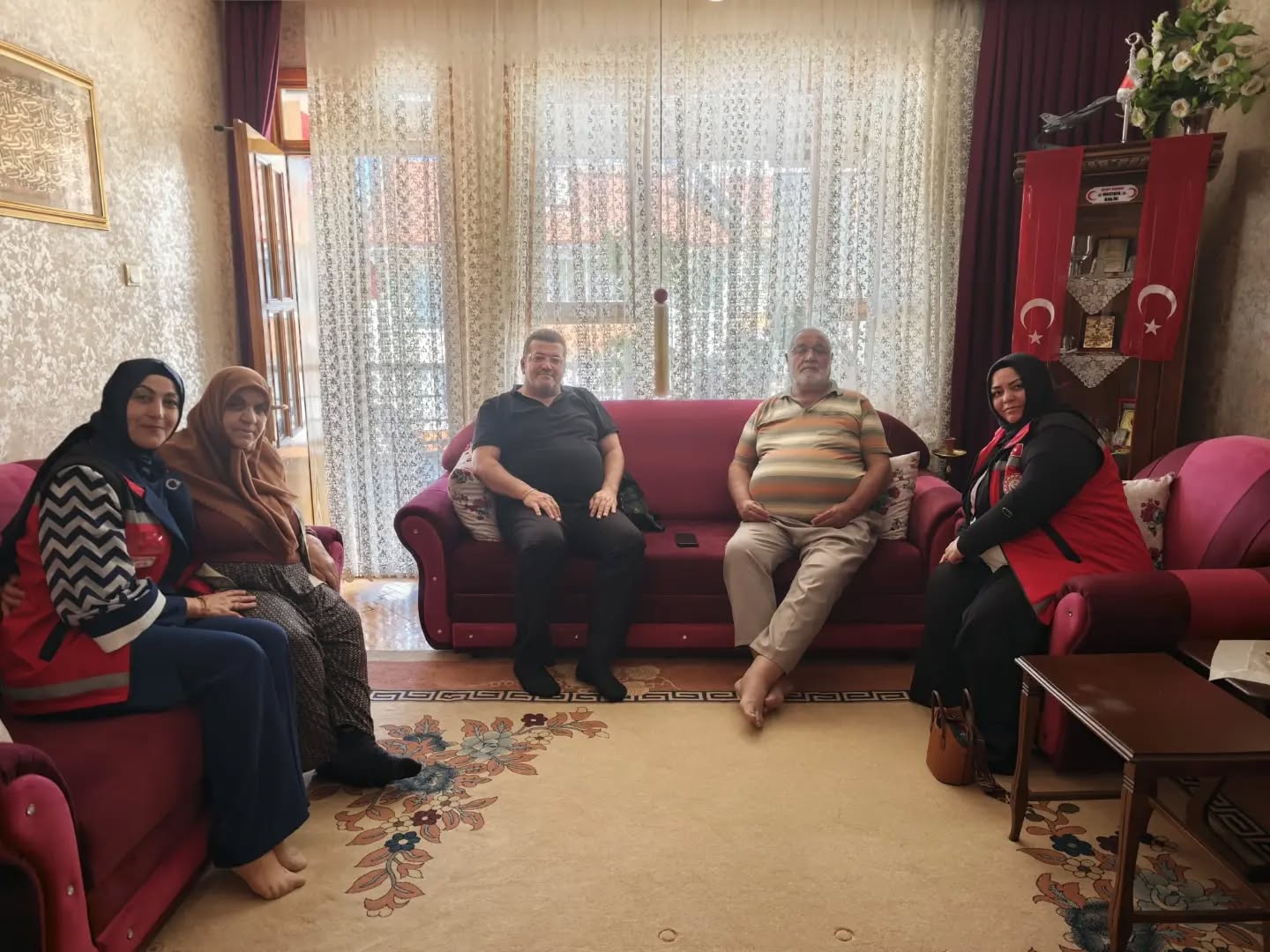 Şehit Aileleri ve Gazi Hasan Demirci’ye Anlamlı Ziyaret