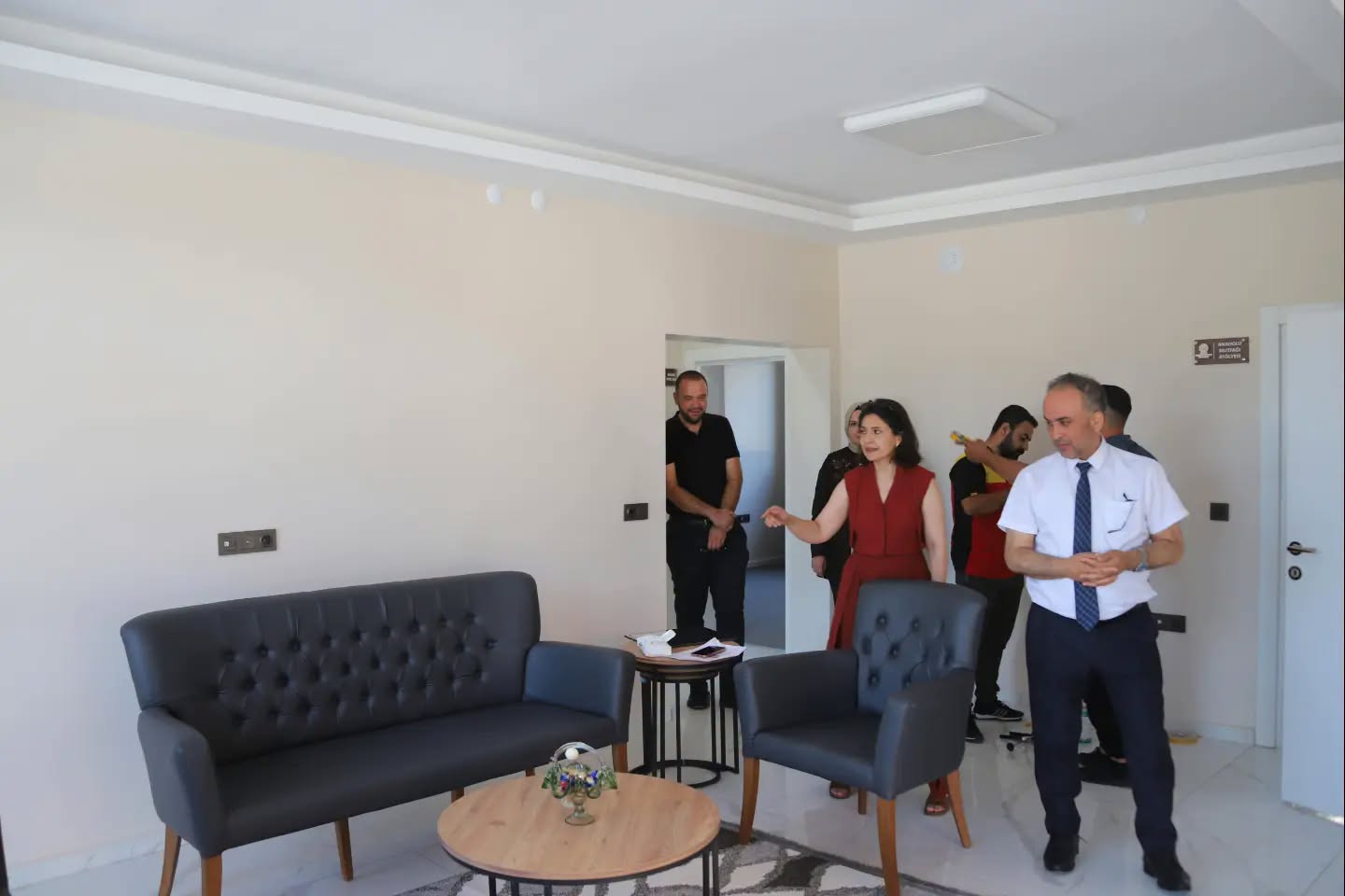 Çocuk Sanat Merkezi ve Psikososyal Destek Biriminde Son Hazırlıklar İncelendi