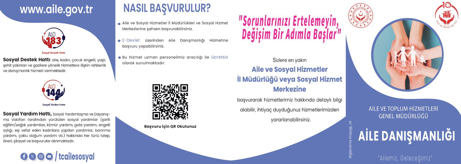 Aile Danışmanlığı Hizmetlerimizle Yanınızdayız!