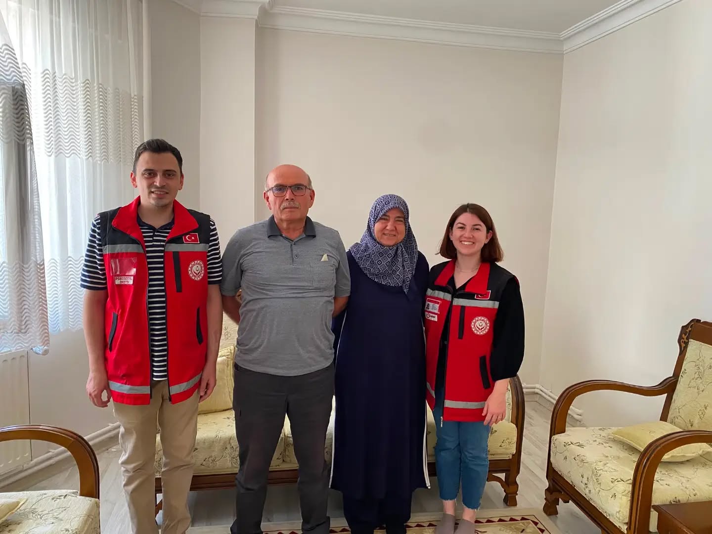 Gazimiz Mustafa AKŞAHİN Ve Kıymetli Ailesi Ziyaret Edildi