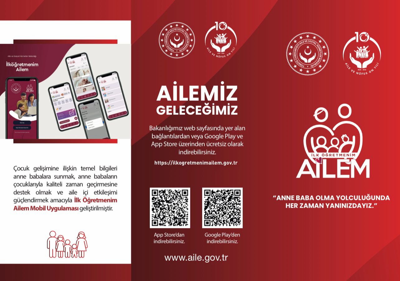 “İlk Öğretmenim Ailem” Mobil Uygulaması