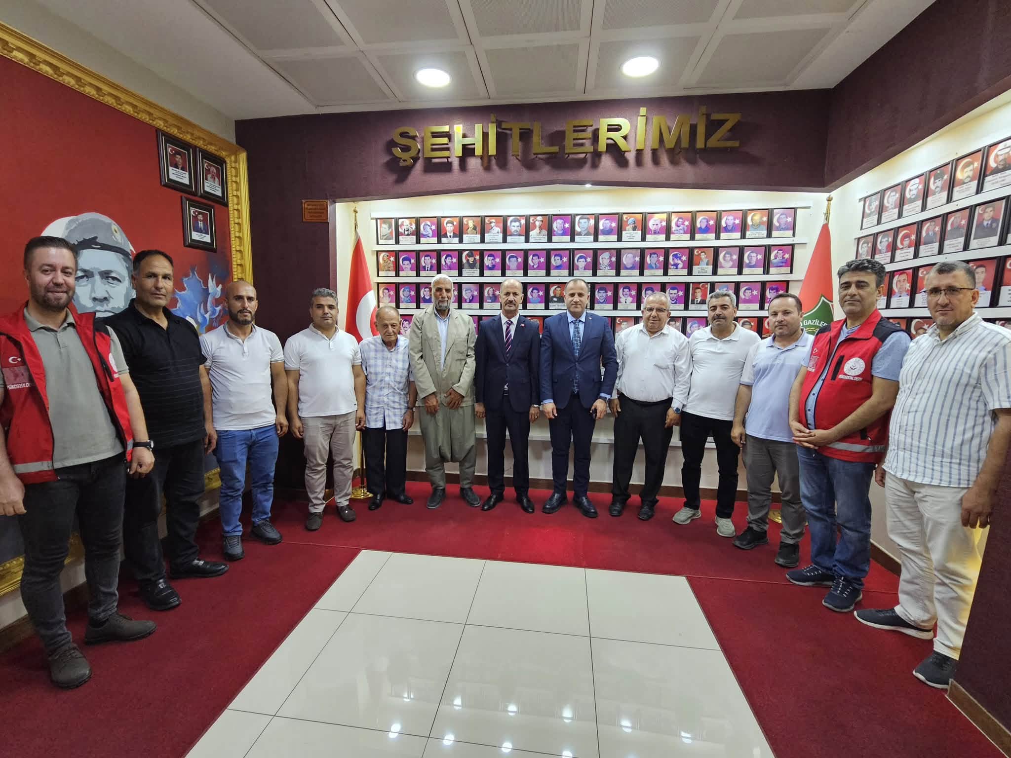Türkiye Harp Malulü Gaziler, Şehit Dul ve Yetimleri Derneği Şanlıurfa Şubesine Ziyaret