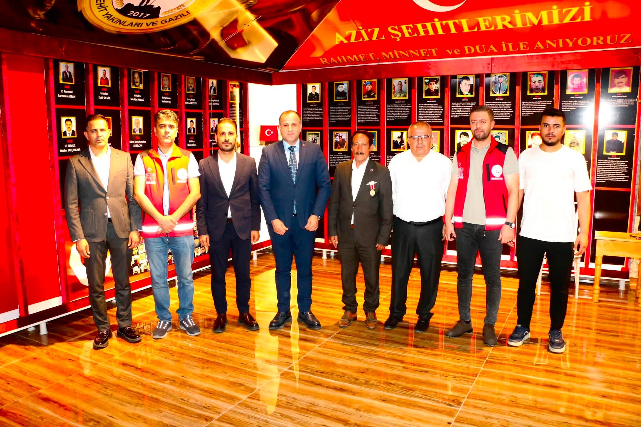 Şehit Yakınları ve Gaziler Derneği Genel Merkezine Ziyaret